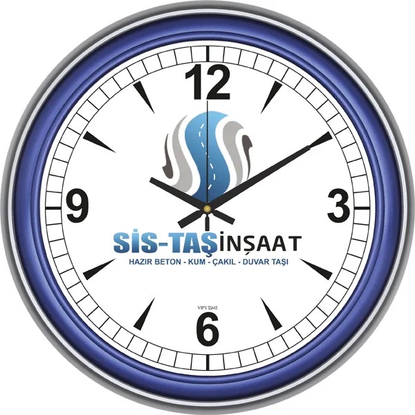 V30-523-GL Plastik Duvar Saati - Ürün Görseli 1