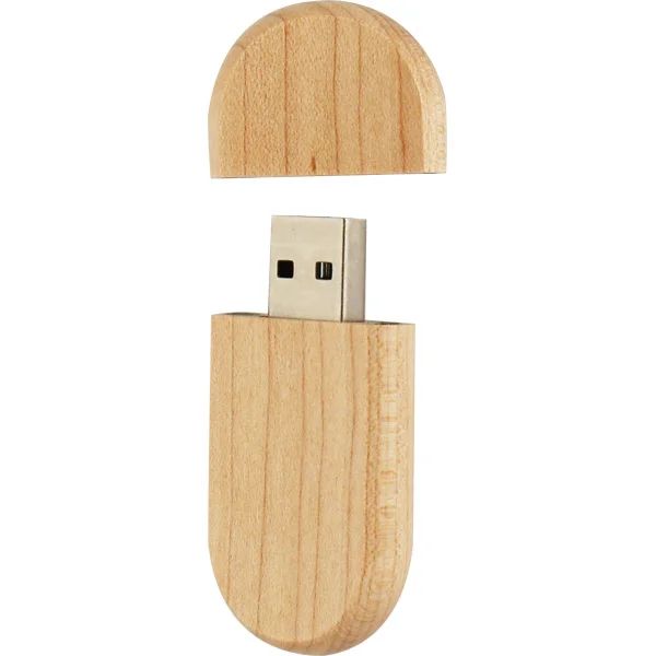 8192-32GB Ahşap USB Bellek - Ürün Görseli 1