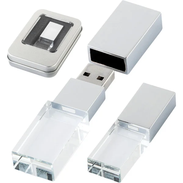 8190-32GB Kristal USB Bellek - Ürün Görseli 1