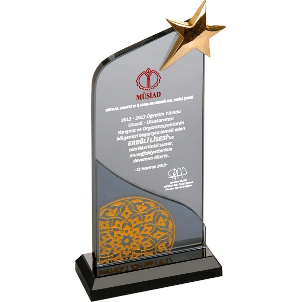 EKT-101 Kristal Plaket - Ürün Görseli 1