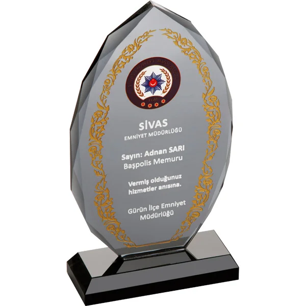 EKT-155 Kristal Plaket - Ürün Görseli 1