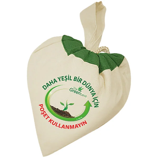 BC-8300 İp Büzgülü Ham Bez Çanta - Ürün Görseli 1