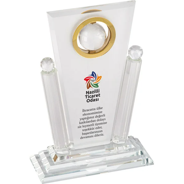 EKT-735 Kristal Plaket - Ürün Görseli 1