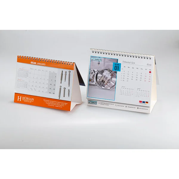 AMT-06 Karton Taşıyıcılı Masa Takvimi - Ürün Görseli 1